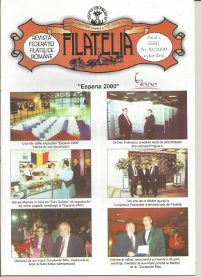 *Romania, revista Filatelia nr. 10/2000 (534) foto