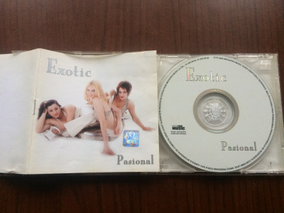 Exotic Pasional album cd disc muzica pop latin dance MediaPRO Music 2000 VG+ foto