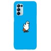 Husa compatibila cu Oppo A52 model Duckduckgo, Silicon, TPU, Viceversa, Transparent, Carcasa