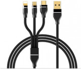 Cablu 3in1 USB 3.1A PREMIUM - Quick charge Cod: C36 Automotive TrustedCars, Oem