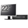 Pachet Second Hand Calculator HP ProDesk 600 G2 SFF, Intel Core i7-6700 3.40GHz, 8GB DDR4, 256GB SSD + Monitor 22 Inch