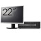 Pachet Second Hand Calculator HP ProDesk 600 G2 SFF, Intel Core i7-6700 3.40GHz, 8GB DDR4, 256GB SSD + Monitor 22 Inch