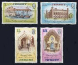 Jersey 1977 - Victoria College, arhitectura, vapoare, serie neuzata
