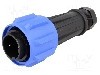Conector circular, tata, 2 pini, BULGIN - PX0911/02/P