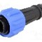 Conector circular, tata, 2 pini, BULGIN - PX0911/02/P