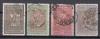 ROMANIA 1906 LP 60 INGERII EMISIUNE DE BINEFACERE SERIE STAMPILATA, Stampilat