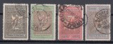 ROMANIA 1906 LP 60 INGERII EMISIUNE DE BINEFACERE SERIE STAMPILATA