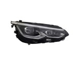 Far VW GOLF VIII, 11.2019-, partea dreapta, TYC, lense; cu LED daytime running light; LED; electrical; silver rim; fara unitate control LED; cu motor