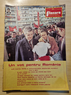 flacara 15 martie 1975-romania voteaza,insula mare a brailei,ilie nastase foto