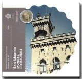 SAN MARINO 2015 - Set euro monetarie - folder / BU, Europa