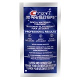 Benzi Albirea Dintilor, Crest, 3D White, Professional Results, 10% Concentratie, Tratament 1 zi, 30 min, Nivel Albire 12, 1x plic