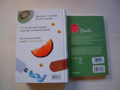LOT de 2 carti: Medicii va recomanda - leacuri la indemana si Digestia foto