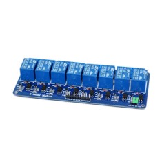 Modul de comanda cu 8 relee la 12V cu optocuplor OKY3014