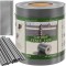 Banda opacizare PVC, rola latime 19 cm, lungime 35 m, 630g/mp, protectie gard si balustrada, gri