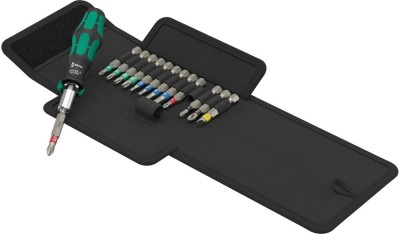 Maner surubelnita cu biti, 1/4&amp;quot;, Kraftform Kompakt 838 RA S M SET1, 14 piese, Wera 05051060001 HardWork ToolsRange foto