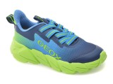 Cumpara ieftin Pantofi sport GEOX albastri, J46N1A, din material textil