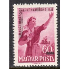 Ungaria 1952 - Ziua femeii, supratipar expo, neuzat