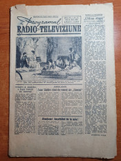 revista programul radio si televiziune 21 mai 1959 foto