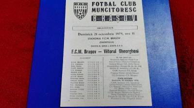 program FCM Brasov - Viitorul Gheorgheni foto