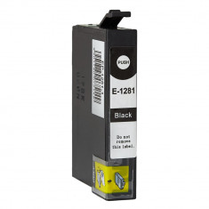 Cartus de imprimante inkjet pentru Epson , C13T12814011 / T1281 , Negru , 15 ml , bulk