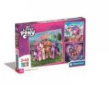 Cumpara ieftin Puzzle My Little Pony Doodles,Micul meu Ponei - Set 3x48 Piese Clementoni