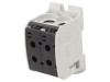 Conector de &Icirc;mbinare Șine 95mm2, 4 Borne, Negru