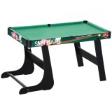 HOMCOM Masă de Jocuri 6 &icirc;n 1 cu Fotbal de Masă, Biliard, Air Hockey, Tenis de Masă, Hockey pe Iarbă, 118x104x71 cm | Aosom Romania