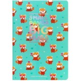 Caiet Quaderno, Panda Rosu, Mic, Legami