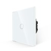 Intrerupator Simplu cu Touch din Sticla LUXION, 500W SmartElectro IntelligentHouse