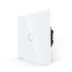 Intrerupator Simplu cu Touch din Sticla LUXION, 500W SmartElectro IntelligentHouse