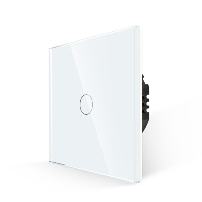 Intrerupator Simplu cu Touch din Sticla LUXION, 500W SmartElectro IntelligentHouse foto