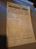 Revista Jurisprudența Generală Anul II Nr.17 1924 - Vintila Dongoroz si note scrise de D.Alexandresco