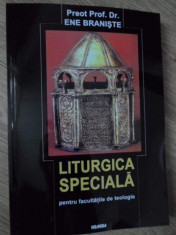 LITURGICA SPECIALA PENTRU FACULTATILE DE TEOLOGIE - ENE BRANISTE foto