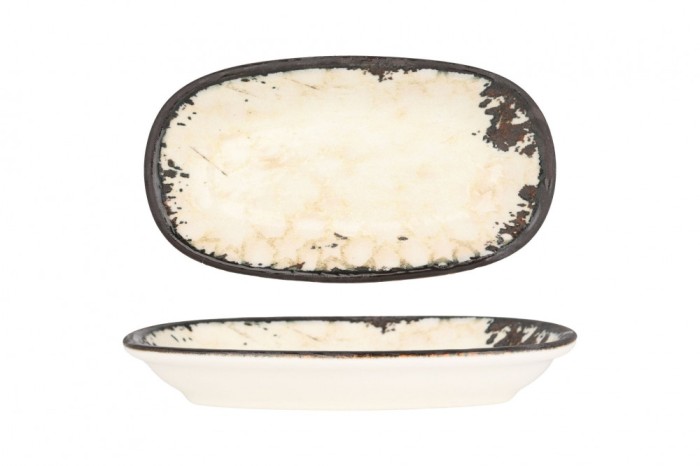 Rinart Placa de service - Vega - Por&Aring;&pound;elan - 16x9 cm - set de 2
