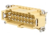 Conector HDC tată JEI PIN 16, 16A, 500V, dimensiune 77.27
