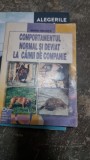 COMPORTAMENTUL NORMAL SI DEVIAT LA CAINII DE COMPANIE - MARIA MIHAITA