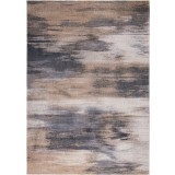 Covor Premium Belgian Model Atlantic s Giverny 9121, Marime 140 x 200 cm, Bej, Gri, Antiderapant, Bumbac si Poliester, Living, Dormitor, Sufragerie, B