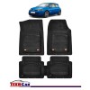 Covorașe Auto TeamCar&reg; Tip Tăviță Compatibile Renault Megane II (2002&ndash;2009) - Coupe, Cauciuc