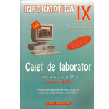 Carmen Minca - Informatica IX - caiet de laborator pentru clasa a IX-a (profilul real) - 133887, Clasa 9