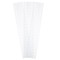 Set 3 organizatoare de sertar, Alb, 57x10 cm