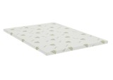 Cumpara ieftin Topper Aloe Vera 140x200x5 cm, husa detasabila si lavabila, fermitate medie
