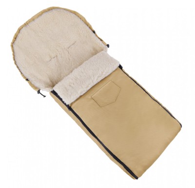 Sac de dormit impermeabil de lana Nativo Winter 110x40 cm Cappuccino foto