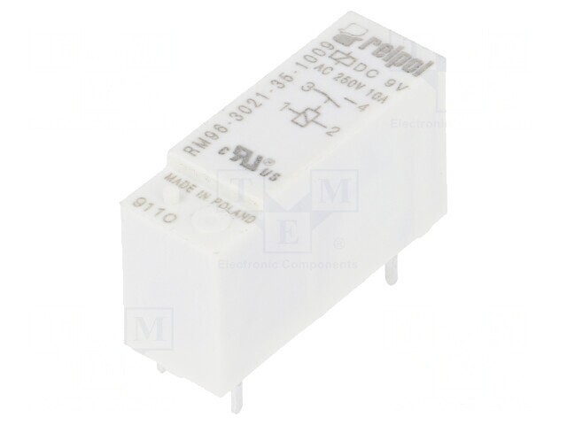 Releu electromagnetic SPST-NO 9VDC 8A PCB