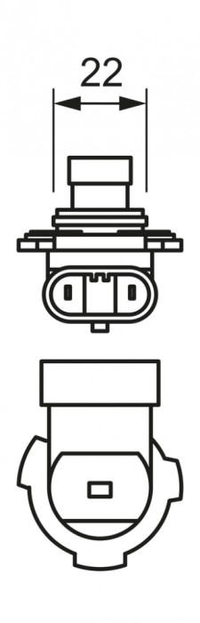 BOSCH 1 987 302 026 Pure Light WS Bec, far faza lunga