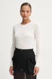 Fracomina pulover din amestec de mătase culoarea bej, light, FR25ST7005K54401