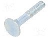 Surub M10, o&amp;#355;el, lungime 60mm, plata, pas filet 1.5, BOSSARD - 1112201