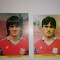 LOT 2 FOTOGRAFII . CARTI POSTALE FOTBAL MARIUS LACATUS , GHEORGHE HAGI