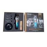 Mașină de tuns profesională coafor 9000RPM Magnetic Levitation, lamă Titanium Ceramic, autonomie 210 min, stand &icirc;ncărcare