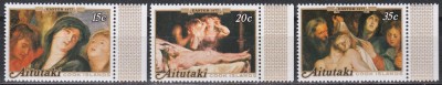 Aitutaki 1977 - 400 de ani de la nașterea lui Peter Paul Rubens, MNH foto