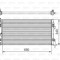 VALEO 701522 Radiator, racire motor